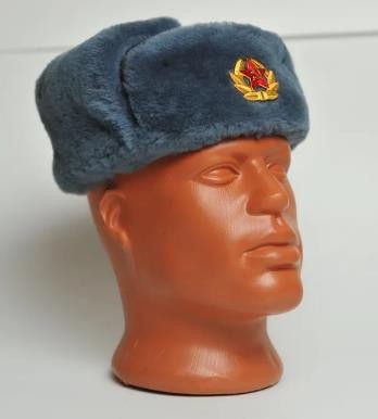 Шапка ушанка офицерская, натуральный мех Шапка ушанка офицерская, натуральный мех