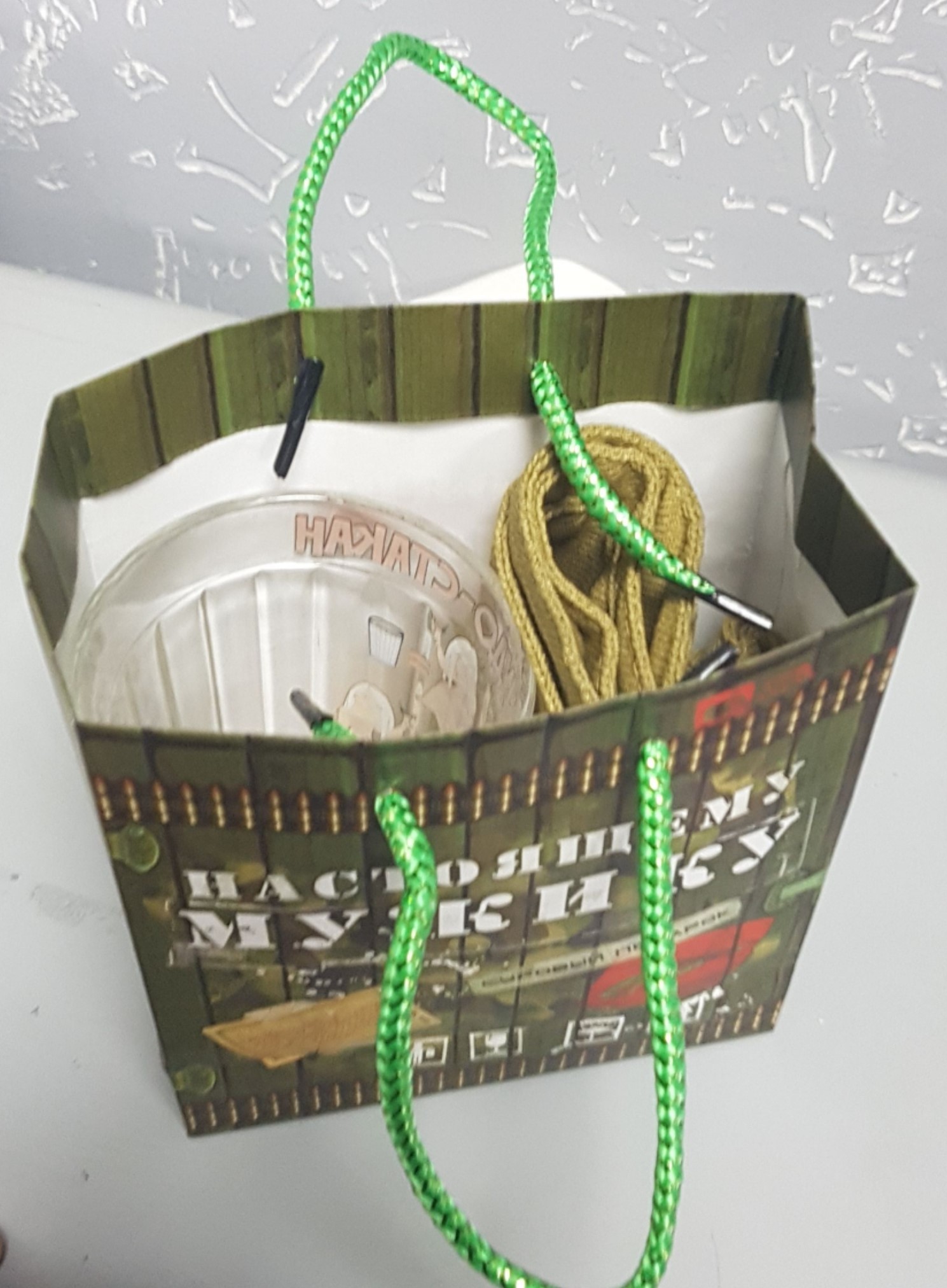 Подарочный набор «Lite» (пилотка+стакан+упаковка)