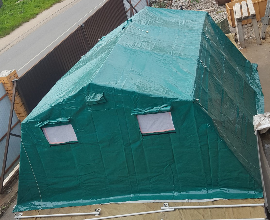 Армейская каркасная палатка ЧС-25