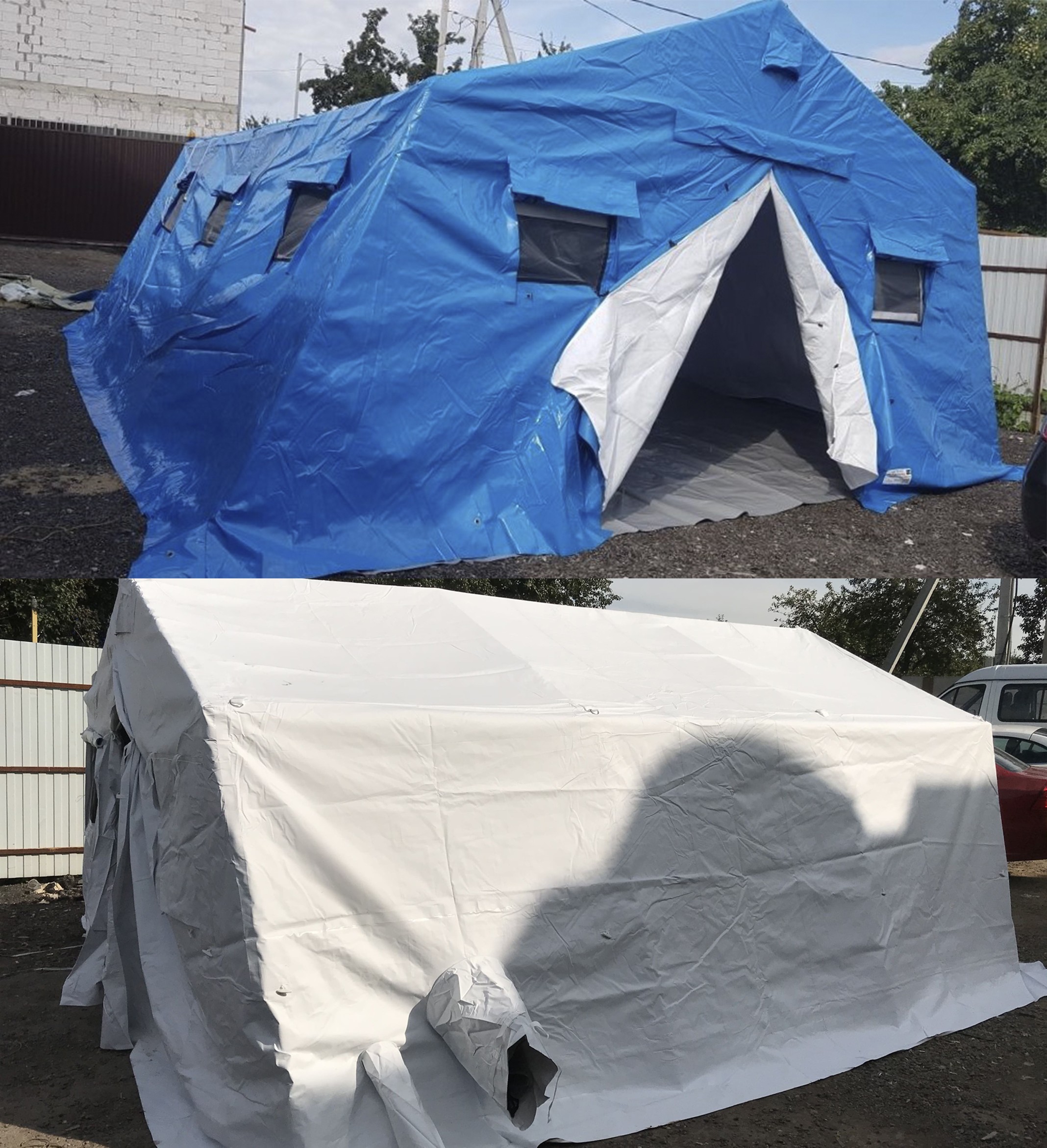 Модульная каркасная палатка «Арсенал-30» Модульная каркасная палатка «Арсенал-30»