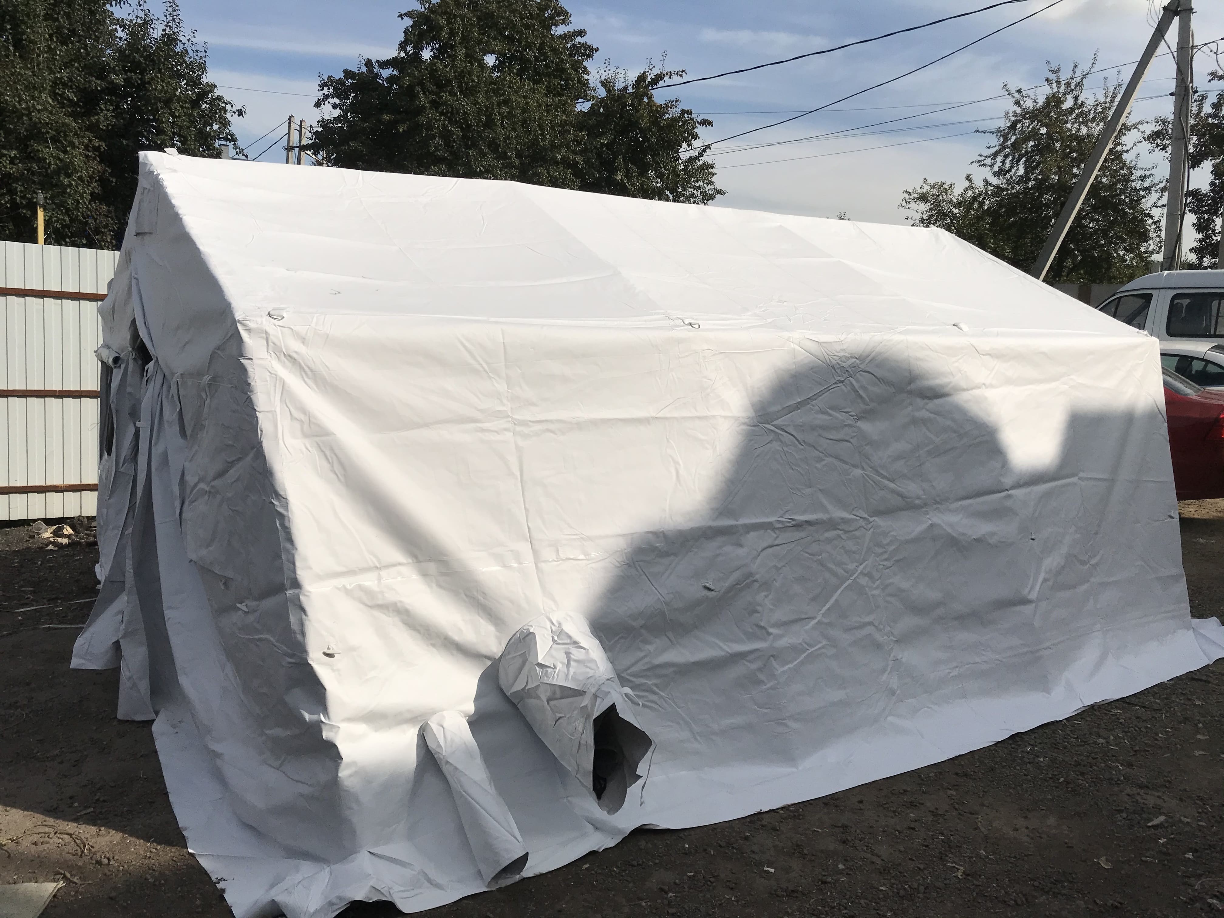 Армейская каркасная палатка «Памир-10» Армейская каркасная палатка «Памир-10»