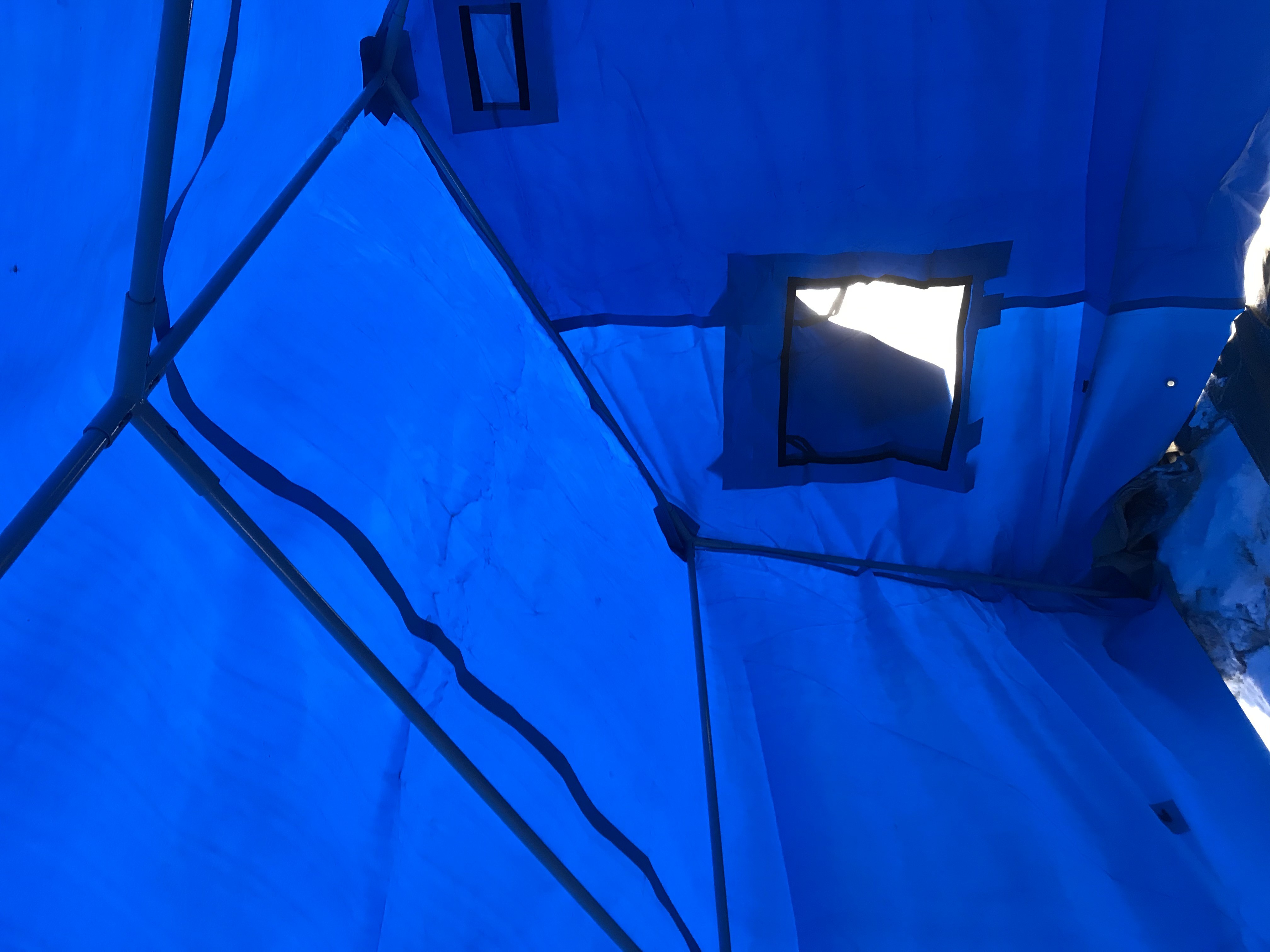 Армейская каркасная палатка М-10