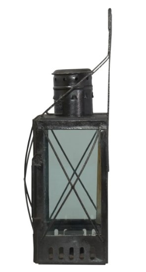 Оригинальный свечной фонарь (СССР), до 1950 года, замок-крючок Оригинальный свечной фонарь (СССР), до 1950 года, замок-крючок